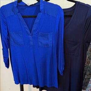 Cable & Gauge Blue Women's Tops